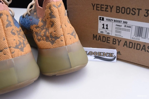 OAT BLUE BOOST YEEZY FX9847 ADIDAS REFLECTIVE 380 0901